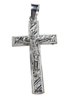 Crucifix Sterling Silver Pendant