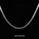 Women's 22" Single Flat Mariner Sterling Silver Necklace