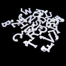 Initial Letter Charms Zirconia Sterling Silver Pendant 