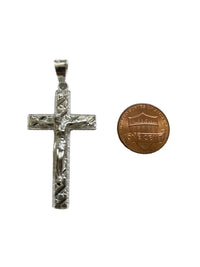 Crucifix Sterling Silver Pendant