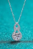 Carat Moissanite Pendant Necklace