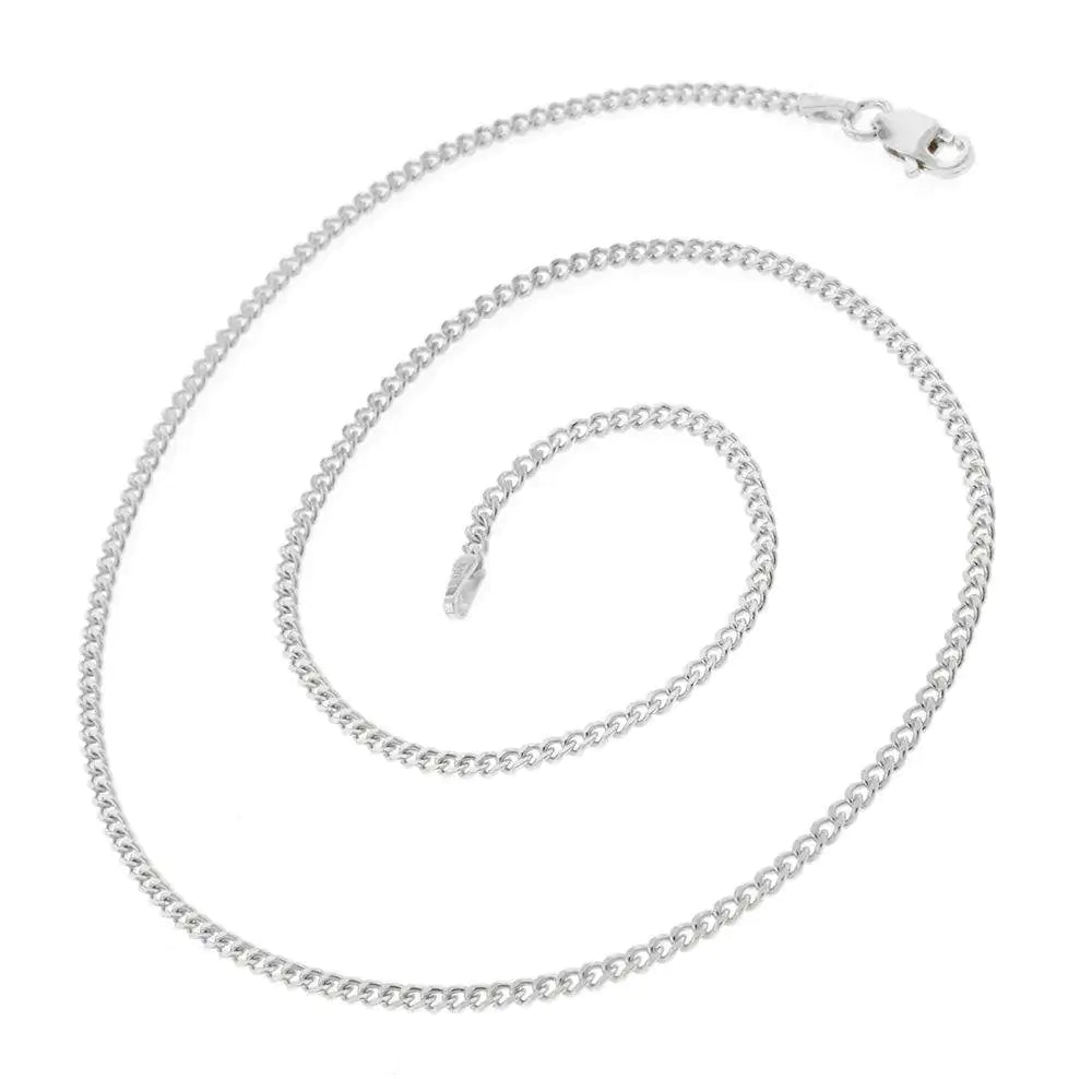 925 Sterling Silver 2MM Cuban Chain  