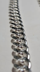 26'' Men's Sterling Silver Curb Necklace     