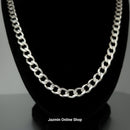 26'' Men's Sterling Silver Curb Necklace     