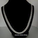 26'' Men's Sterling Silver Curb Necklace     